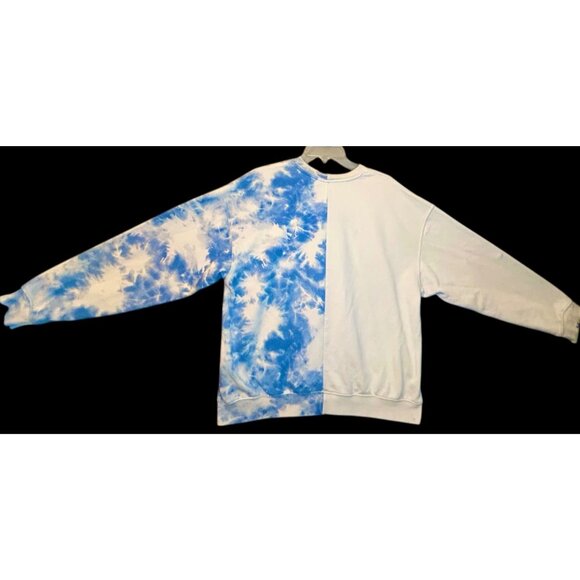 Grateful Dead Tie-Dye Graphic Sweatshirt Divided By H&M Skeleton & Roses Size S - Picture 4 of 14